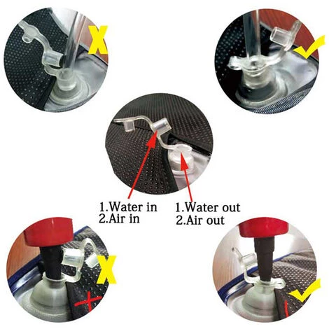 SUPERSELLER Coussin De Siège à Air Pour Bureau, Conduite, Chaise De Jeu - Coussin D'air Stéréo 3D Pour Soulager Le Stress De La Hanche - Gris 7 SUPERSELLER Coussin De Siège à Air Pour Bureau, Conduite, Chaise De Jeu - Coussin D'air Stéréo 3D Pour Soulager Le Stress De La Hanche - Gris – Image 5