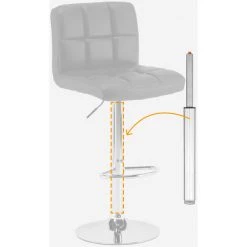 SUPERSTOOL Piston à Gaz De Rechange Pour Tabourets De Bar 50,5 - 71,5 Cm 7 SUPERSTOOL Piston à Gaz De Rechange Pour Tabourets De Bar 50,5 - 71,5 Cm -banc et tabouret Soldes Boutique 54641562 2