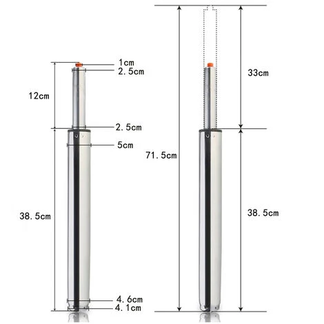 SUPERSTOOL Piston à Gaz De Rechange Pour Tabourets De Bar 50,5 - 71,5 Cm 6 SUPERSTOOL Piston à Gaz De Rechange Pour Tabourets De Bar 50,5 - 71,5 Cm – Image 4
