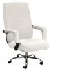 DENUOTOP Housse De Chaise De Bureau Avec Accoudoir - Résistante à La Poussière - Souple - Universelle - Extensible - Antidérapante - Lavable - Amovible - Blanc XL -banc et tabouret Soldes Boutique 54956076 1