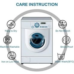 DENUOTOP Housse De Chaise De Bureau Avec Accoudoir - Résistante à La Poussière - Souple - Universelle - Extensible - Antidérapante - Lavable - Amovible - Blanc XL -banc et tabouret Soldes Boutique 54956076 4