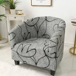 Housse De Protection Pour Fauteuil De Club Triomphe- Très Extensible - Amovible Et Lavable - Protection De Meubles Pour Le Salon -banc et tabouret Soldes Boutique 55394472 5