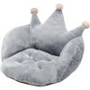 BENOBBY KIDS Mignon Couronne Chaise Coussin Mignon Coussin Fauteuil Coussin Hiver Grand Siège Coussin Genouillère Repose-pied