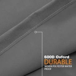 ZHUOXUAN Housse De Chaise Terrace Adirondack, Housse De Chaise De Patio Robuste, Housse De Mobilier De Patio Extérieur Imperméable à L'eau (standard 2 Pièces, Gris)a -banc et tabouret Soldes Boutique 55417079 4