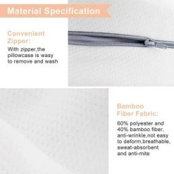 TINOR Leg Pillow Coussins Relève-Jambes Pour Jambe Avec Mousse à Mémoire De Forme Coussin Orthopédique Pour Dormeurs Latéraux -banc et tabouret Soldes Boutique 55425745 3