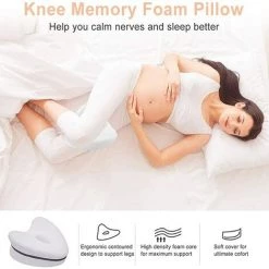 TINOR Leg Pillow Coussins Relève-Jambes Pour Jambe Avec Mousse à Mémoire De Forme Coussin Orthopédique Pour Dormeurs Latéraux -banc et tabouret Soldes Boutique 55425745 5