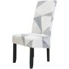 GUAZHUNIFR 2 Pièces Housses De Chaise De Salle à Manger Couverture De Chaise ,Guazhuni -banc et tabouret Soldes Boutique 55492836 1