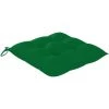 INLIFE Coussins De Chaise 4 Pcs 40x40x7 Cm Vert -banc et tabouret Soldes Boutique 55638286 1