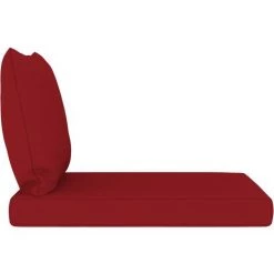 INLIFE Coussins De Canapé Palette 2 Pcs Rouge Bordeaux Tissu 10 INLIFE Coussins De Canapé Palette 2 Pcs Rouge Bordeaux Tissu -banc et tabouret Soldes Boutique 55638700 4