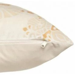 Coussin Déco "pompons Brodés" 40x40cm Ivoire FUIENKO -banc et tabouret Soldes Boutique 56062521 3