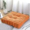 BENOBBY KIDS Oreiller De Sol Carré Coussin épais Coussin De Méditation Pour Adultes Et Enfants Chambre Balcon Voiture Bureau Terrasse Canapé Coin Lecture Grand Extérieur Intérieur Chaise Tami Coussin De Siège 50 Cm × 50cm Orange -banc et tabouret Soldes Boutique 56070285 1