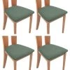 PERLE RARE Housses De Siège De Chaise,Siège De Chaise Couvre 4 Pièces Housse De Salle à Manger Spandex Amovible Salle à Manger Stretch Couverture De Chaise(4 Pièces,Cyan) 2 PERLE RARE Housses De Siège De Chaise,Siège De Chaise Couvre 4 Pièces Housse De Salle à Manger Spandex Amovible Salle à Manger Stretch Couverture De Chaise(4 Pièces,Cyan) -banc et tabouret Soldes Boutique 56095830 1