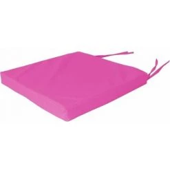FUIENKO Coussin Chaise De Jardin Carrée 38 Cm Fuchsia