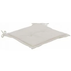 FUIENKO Super -Set De 4 Galettes De Chaise De Jardin Coussins De Chaise Crème 40x40x3 Cm -banc et tabouret Soldes Boutique 56121826 4
