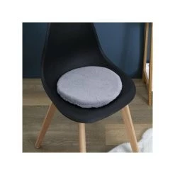Galettes De Chaise The Home Deco Factory ERIN Gris -banc et tabouret Soldes Boutique 56644263 2