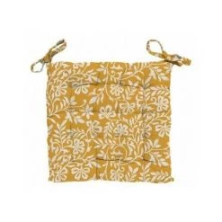 Galettes De Chaise Soleil D'Ocre VINTAGE Jaune