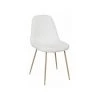 Chaises The Home Deco Factory AUREA X2 Blanc