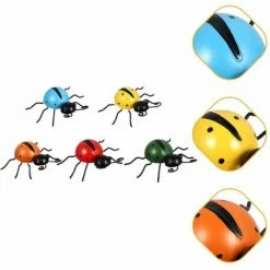 Coussin De Chaise De Décoration D'ornement De Coccinelle De Simulation Portable - 5pcs FUIENkO