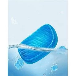 Le Coussin De Siège En Gel Orthopédique Respirant Et Frais D'été Soulage Le Fauteuil Roulant De Voiture De Bureau Sciatique FUIENKO -banc et tabouret Soldes Boutique 56694910 3