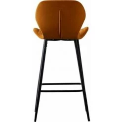 Paris Prix - Lot De 4 Tabourets De Bar "vernon" 102cm Ocre -banc et tabouret Soldes Boutique 57075754 5