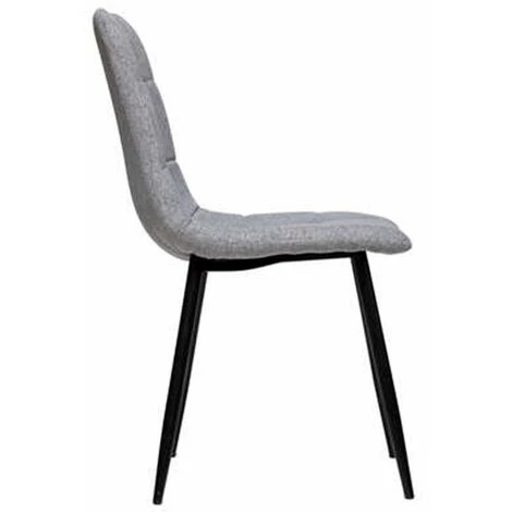 ATMOSPHERA, CRATEUR D'INTRIEUR Lot De 4 Chaises Design "Sirac" 83cm Gris Clair 4 ATMOSPHERA, CRATEUR D'INTRIEUR Lot De 4 Chaises Design "Sirac" 83cm Gris Clair – Image 2