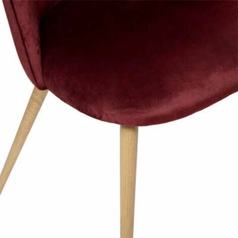 ATMOSPHERA, CRATEUR D'INTRIEUR Lot De 4 Chaises Design "Slano" 84cm Terracotta 4 ATMOSPHERA, CRATEUR D'INTRIEUR Lot De 4 Chaises Design "Slano" 84cm Terracotta – Image 2