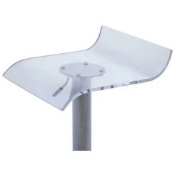 VENTE-UNIQUE.COM Lot De 2 Tabourets De Bar OLIVER - Acrylique - Transparent - Transparent -banc et tabouret Soldes Boutique 57178201 3