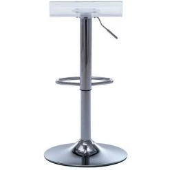 VENTE-UNIQUE.COM Lot De 2 Tabourets De Bar OLIVER - Acrylique - Transparent - Transparent -banc et tabouret Soldes Boutique 57178201 4