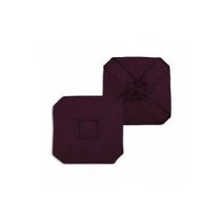 LOVELY CASA Galette De Chaise Bea Burgundy