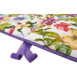 EMMEVI Coussin De Chaise Housse De Siège Fauteuil De Jardin Doux Floral - Violet 8 EMMEVI Coussin De Chaise Housse De Siège Fauteuil De Jardin Doux Floral - Violet -banc et tabouret Soldes Boutique 57240165 3