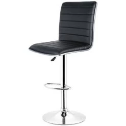 OOBEST LOT DE 4 TABOURETS DESIGN MODERNE NOIR -banc et tabouret Soldes Boutique 5730010 4