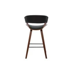 MILIBOO Tabouret De Bar Design Noir Et Bois Foncé H65 Cm SYRAH - Noyer / Noir 9 MILIBOO Tabouret De Bar Design Noir Et Bois Foncé H65 Cm SYRAH - Noyer / Noir -banc et tabouret Soldes Boutique 57536478 4