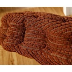 TINOR Coussin De Chaise Rond Confortable Pour La Maison, La Cuisine, Le Jardin, La Salle à Manger, Le Bureau, 40 X 40 Cm (bleu Foncé) 9 TINOR Coussin De Chaise Rond Confortable Pour La Maison, La Cuisine, Le Jardin, La Salle à Manger, Le Bureau, 40 X 40 Cm (bleu Foncé) -banc et tabouret Soldes Boutique 57644119 3