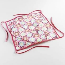 1001KDO POUR LA MAISON Coussin Galette De Chaise Kaleida Multicolore