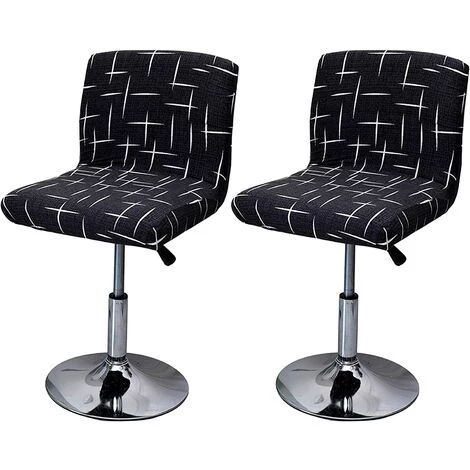FLYME Housse De Tabouret De Bar Extensible, 2PCS Housse De Chaise Haute Imprimée Pour Bar Couvre De Chaise De Salle à Manger Haute, Protecteur De Siège De Chaise De Salle à Manger 3 FLYME Housse De Tabouret De Bar Extensible, 2PCS Housse De Chaise Haute Imprimée Pour Bar Couvre De Chaise De Salle à Manger Haute, Protecteur De Siège De Chaise De Salle à Manger