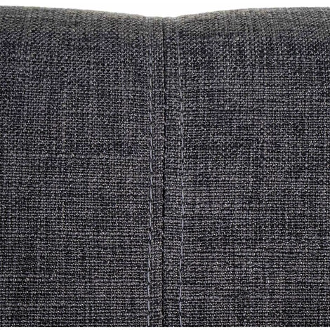 DéCOSHOP26 Chaise De Salle à Manger Bureau Visiteur Sans Roulette Design Rétro En Tissu Gris Foncé Pied En Bois Clair - Gris 7 DéCOSHOP26 Chaise De Salle à Manger Bureau Visiteur Sans Roulette Design Rétro En Tissu Gris Foncé Pied En Bois Clair - Gris – Image 5