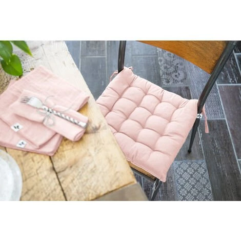 1001KDO POUR LA MAISON Assise Matelassée 38 X 38 Cm Kala Rose Pivoine 3 1001KDO POUR LA MAISON Assise Matelassée 38 X 38 Cm Kala Rose Pivoine