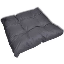 INLIFE Coussin De Siège Rembourré Gris 80x80x10 Cm -banc et tabouret Soldes Boutique 57884121 2