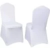 ILOVEMILAN Lot De 4 Housses De Chaise En Polyester Spandex De Couleur Blanche Pour Les Couvertures De Décoration De Banquet à Manger De Fête De Mariage 1 ILOVEMILAN Lot De 4 Housses De Chaise En Polyester Spandex De Couleur Blanche Pour Les Couvertures De Décoration De Banquet à Manger De Fête De Mariage -banc et tabouret Soldes Boutique 58072340 1
