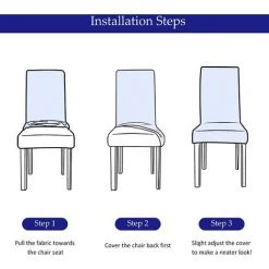 OUSUDELA Velvet Large Chair Covers Pour Salle à Manger, Housse De Siège Extensible Douce Pour Grande Chaise De Salle à Manger, Protecteur De Chaise Parsons Lavable Amovible, 2 Pièces,Brun Roux 10 OUSUDELA Velvet Large Chair Covers Pour Salle à Manger, Housse De Siège Extensible Douce Pour Grande Chaise De Salle à Manger, Protecteur De Chaise Parsons Lavable Amovible, 2 Pièces,Brun Roux -banc et tabouret Soldes Boutique 58207603 4