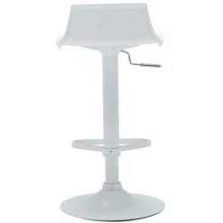 VENTE-UNIQUE.COM Lot De 2 Tabourets De Bar CALAS - Polypropylène - Coloris Blanc - Blanc -banc et tabouret Soldes Boutique 58385352 3