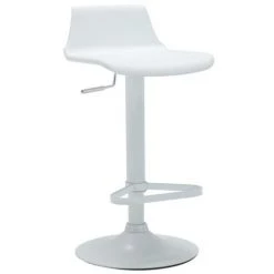 VENTE-UNIQUE.COM Lot De 2 Tabourets De Bar CALAS - Polypropylène - Coloris Blanc - Blanc -banc et tabouret Soldes Boutique 58385352 5