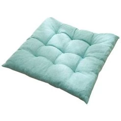 OUSUDELA Coussin En Lin épaissi Coussin De Chaise De Salle à Manger Hiver Bureau Siège Sédentaire Sous-étudiant Dortoir Coussin De Chaise De Voiture,40*40cm