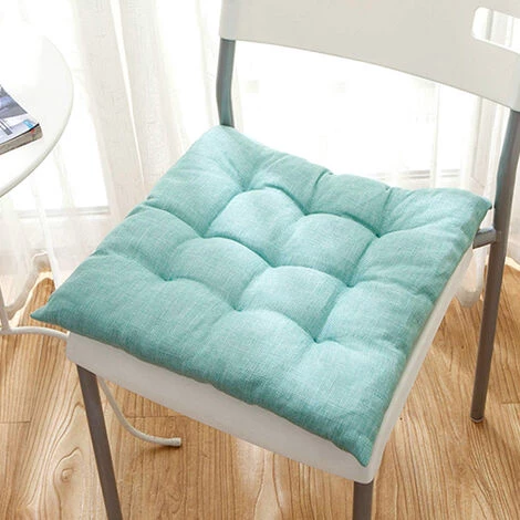 OUSUDELA Coussin En Lin épaissi Coussin De Chaise De Salle à Manger Hiver Bureau Siège Sédentaire Sous-étudiant Dortoir Coussin De Chaise De Voiture,40*40cm 6 OUSUDELA Coussin En Lin épaissi Coussin De Chaise De Salle à Manger Hiver Bureau Siège Sédentaire Sous-étudiant Dortoir Coussin De Chaise De Voiture,40*40cm – Image 4