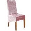 AIDUCHO Housse De Chaise 1 Pièces Couverture De Chaise Extensible Amovible Lavable Moderne Dossier Haut Housses De Chaises Pour Salle à Manger Hôtel Mariage Décor (rose) -banc et tabouret Soldes Boutique 58489699 1