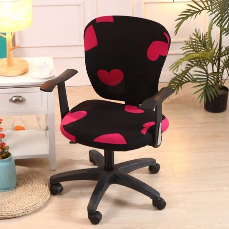 AIDUCHO Housse De Chaise Amovible De Style Extensible Moderne - Housse De Chaise Amovible Et Résistante Pour Chaise De Bureau Rotative Chaise Pivotante Chaise, (fauteuil Non Fourni) - 15# 3 AIDUCHO Housse De Chaise Amovible De Style Extensible Moderne - Housse De Chaise Amovible Et Résistante Pour Chaise De Bureau Rotative Chaise Pivotante Chaise, (fauteuil Non Fourni) - 15#