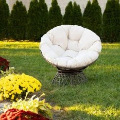 BENOBBY KIDS Coussin Papasan Rond Coussin De Chaise Capitonné Arrondi Coussin De Sol épais Couleur Unie Confortable, Garden Cushion, Rattan Armchair Cushion, Hanging Chair Cushion, (Bleu Marine,100*100cm)-sans Chaise 11 BENOBBY KIDS Coussin Papasan Rond Coussin De Chaise Capitonné Arrondi Coussin De Sol épais Couleur Unie Confortable, Garden Cushion, Rattan Armchair Cushion, Hanging Chair Cushion, (Bleu Marine,100*100cm)-sans Chaise -banc et tabouret Soldes Boutique 58683326 5