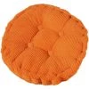 ENLENK Chaise Coussin Fauteuil Siège Canapé Coussin Rond Intérieur Et Extérieur épaissi Décoration Bureau à Domicile Salle à Manger Voiture Salon Orange -banc et tabouret Soldes Boutique 58845522 1