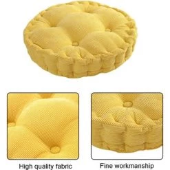 ENLENK Chaise Coussin Fauteuil Siège Canapé Coussin Rond Intérieur Et Extérieur épaissi Décoration Bureau à Domicile Salle à Manger Voiture Salon Orange -banc et tabouret Soldes Boutique 58845522 3