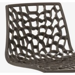 Tabouret Design Cuisine Bar Base Noire Mate Réglable Grand Soleil Spider Matt | Marron -banc et tabouret Soldes Boutique 59118115 5